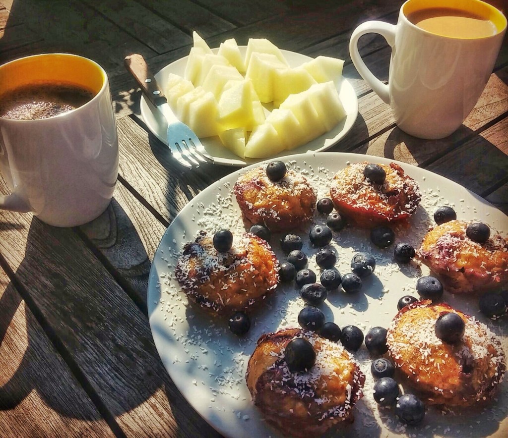 Bananen-Heidelbeer-Muffins › veggie paleo