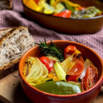 Oven Baked Ratatouille with Rosemary